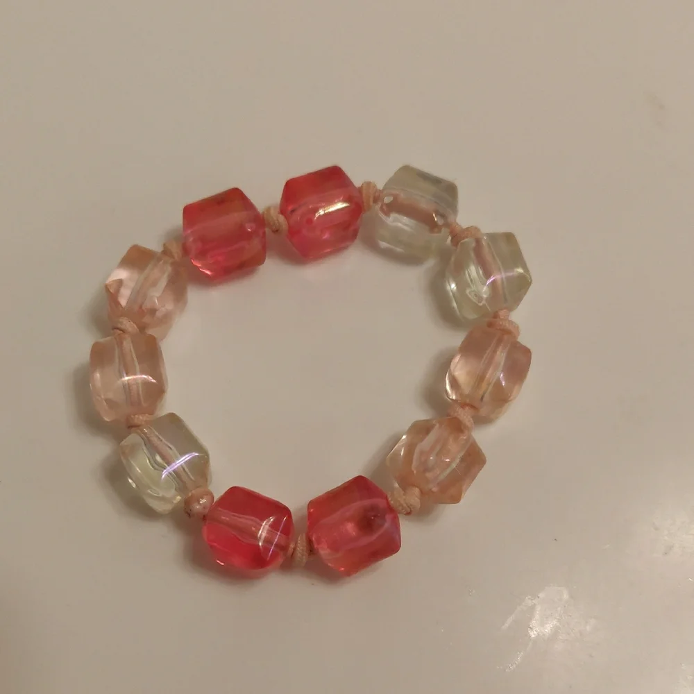 Beautiful Elegant Multi-Color Girls Beaded Bracelet and necklace set